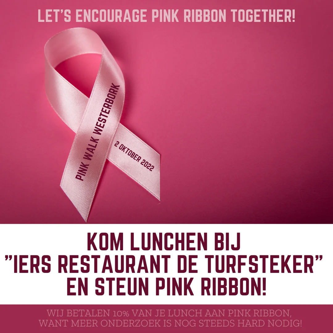 Kom lunchen en steun Pink Ribbon