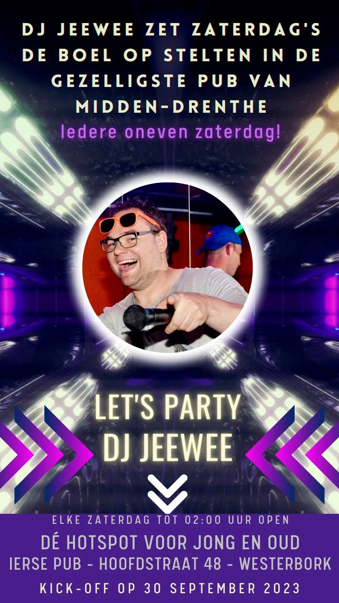DJ Jeewee zet de pub op stelten-  Iedere oneven zaterdag